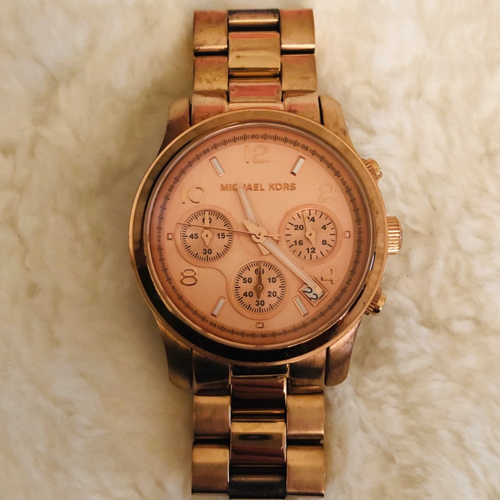 Michael Kors Rose Gold Watch